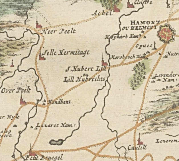 Hamont, rond 1712