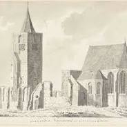 ruine afgebrande kerk, 1883