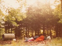 Tsjechoslowakije 1983 cheap camping - overnachtingsplek