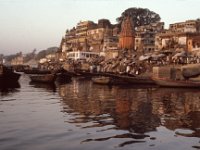 India 1987 ghat, Varanasi