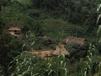 Thailand Panorama with stilt houses