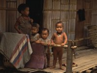 Thailand small children on porch