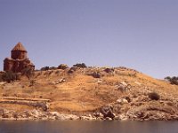 Turkije 1989 Cathedral of the Holy Cross, Aghtamar, Armenian church, island lake Van