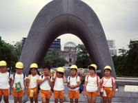 Japan 1996  schoolboys, Hiroshima