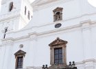 Frank in front of Se Cathedral, Old Goa
