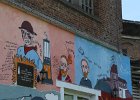 van Gogh levensverhaal muurschildering