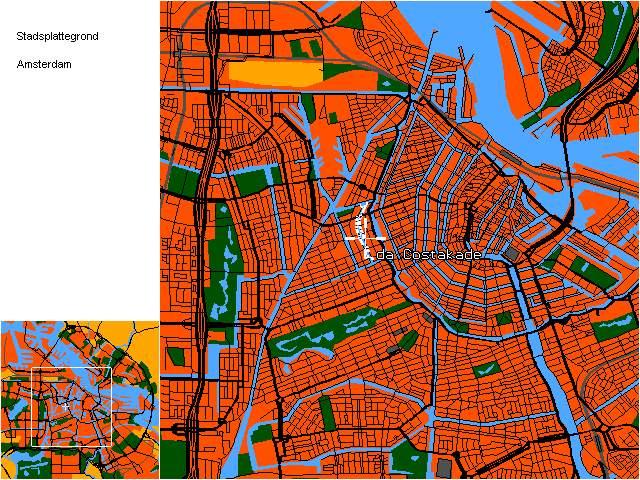 Amsterdam overzichtskaart