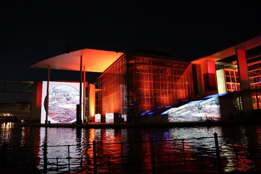 Lichtshow Bundestag