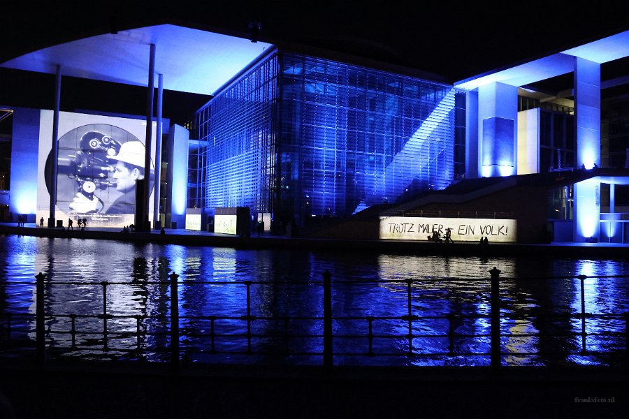 Lichtshow Bundestag