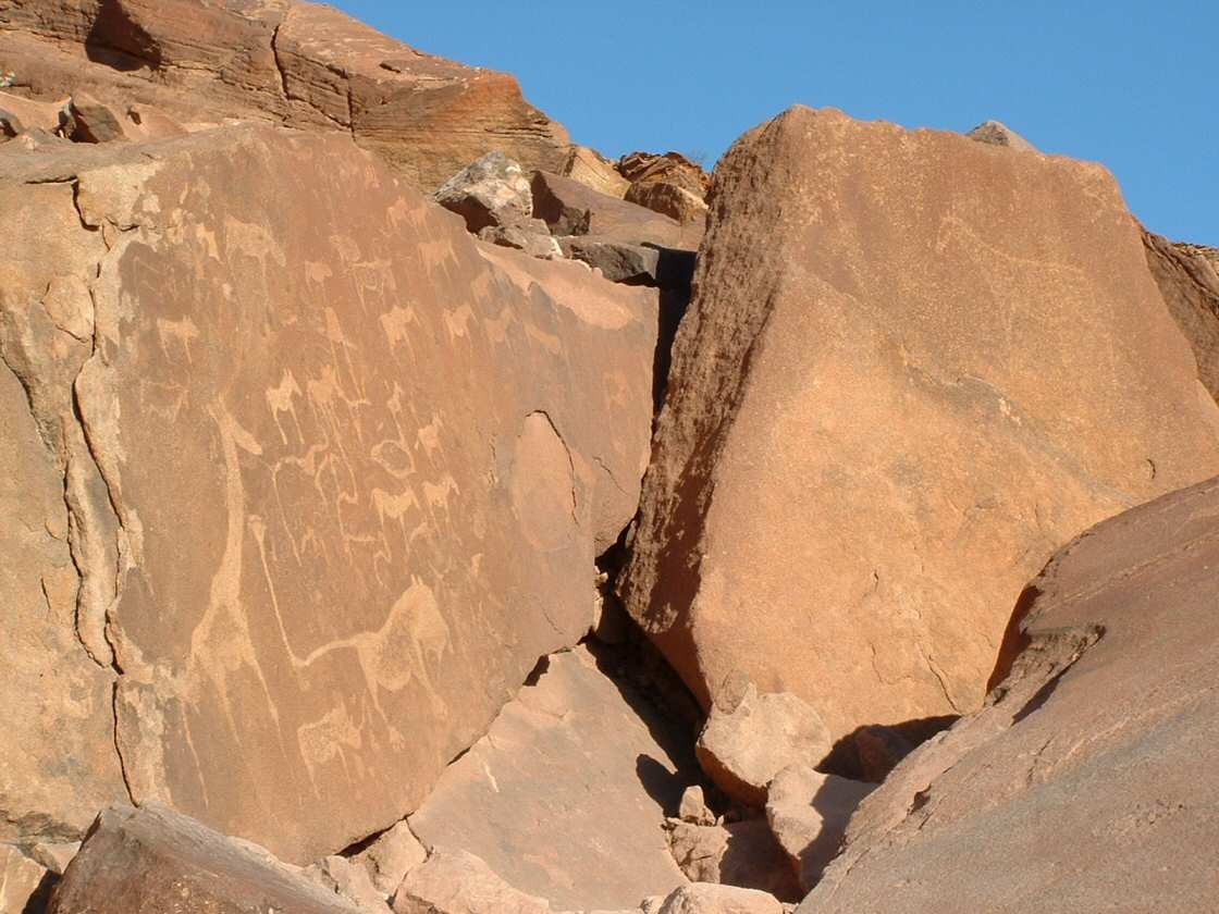 Namibia, twyfelfontein, San art