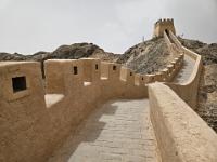 Jiayuguan, the hanging great wall - Hangende Grote Muur, built around 1540 (though it was reconstructed in 1987)