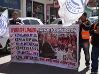 demonstration against lower pensions