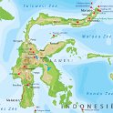 Sulawesi  route. Makassar, Torajaland, Ampana, Togian isands, Tomohon, Tangkoko