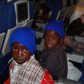 IMG10695  young Namibian emigrants on plane to Canada