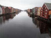 old storehouses at Nidelva river, Trondheim