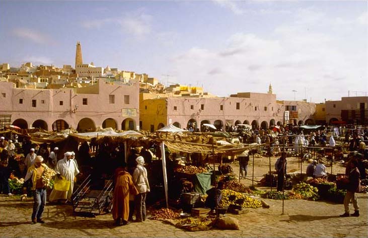 Algeria, Ghardaia, M'Zab market